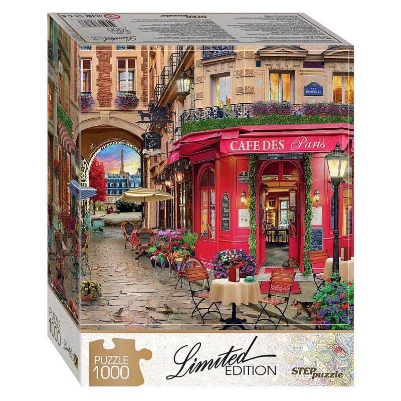 Мозаика "puzzle" 1000 "Cafe des Paris" (Limited Edition)