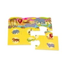 Развивающая игра "Лото. Мир животных" (IQ step)