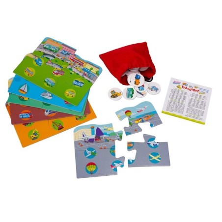 Развивающая игра "Лото. Транспорт" (IQ step)