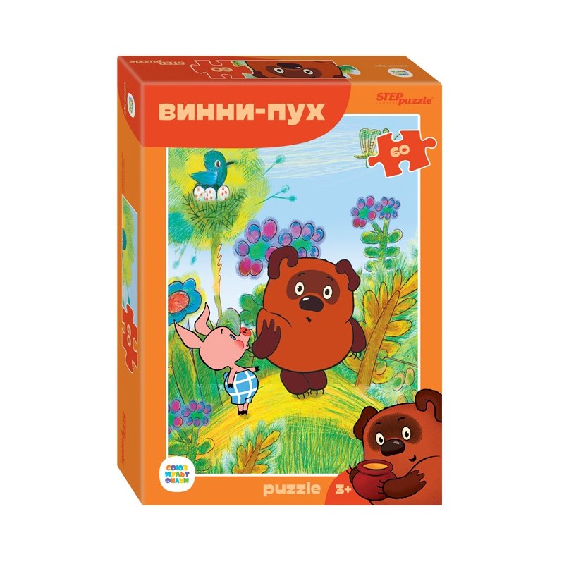 Мозаика "puzzle" 60 "Винни Пух (new)" (С/м)