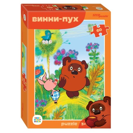 Мозаика "puzzle" 60 "Винни Пух (new)" (С/м)