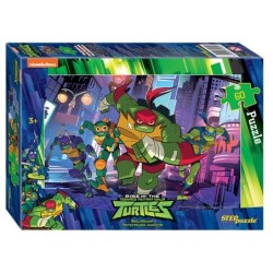 Мозаика "puzzle" 60 "Черепашки Ниндзя" (Никелодеон)