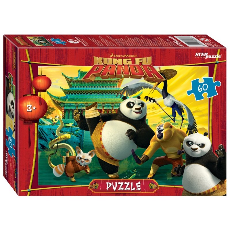 Мозаика "puzzle" 60 "Кунг-фу Панда" (DreamWorks, Мульти)