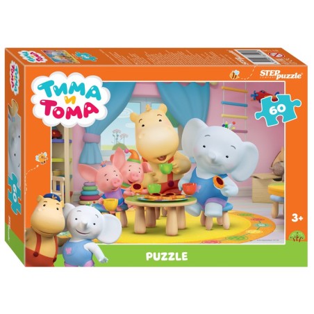 Мозаика "puzzle" 60 "Тима и Тома" (Мармелад Медиа)