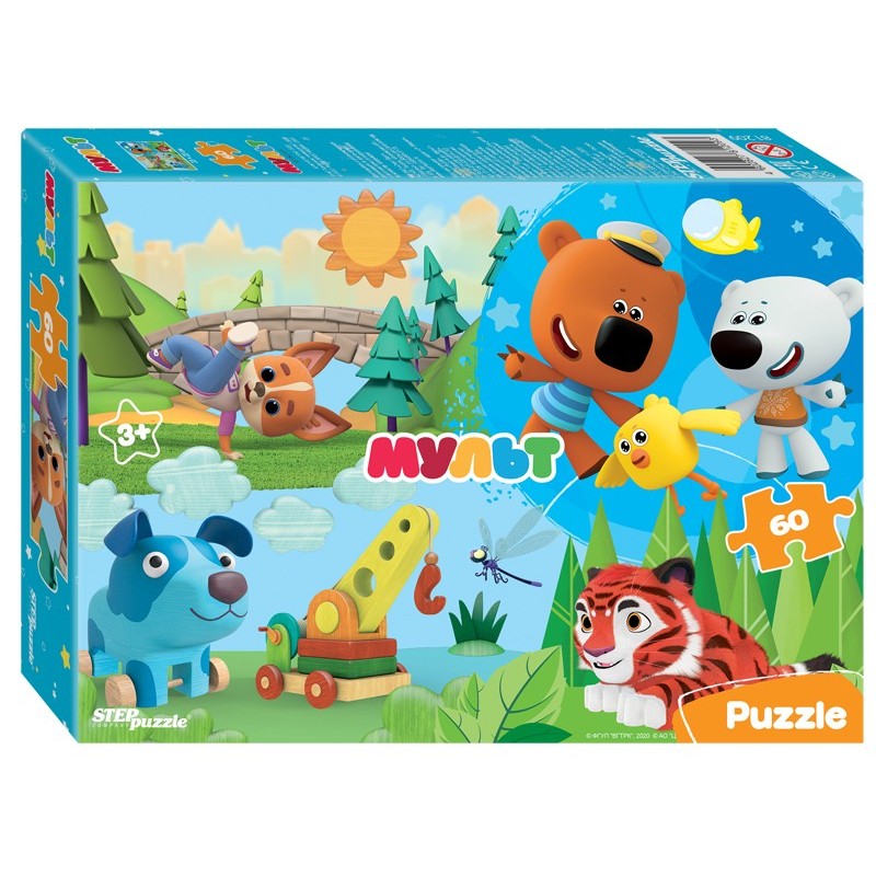 Мозаика "puzzle" 60 "Ми-ми-мишки и др. Мульт" (0+ Медиа)