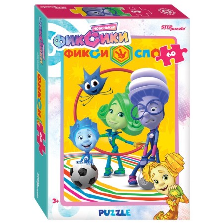 Мозаика "puzzle" 60 "Фиксики" (Аэроплан)