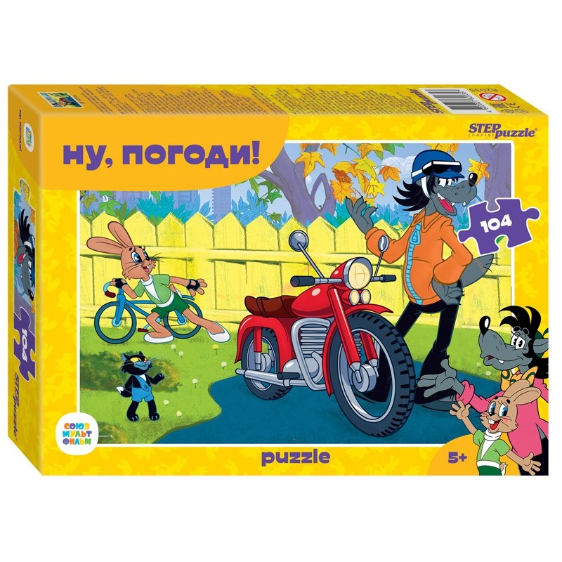 Мозаика "puzzle" 104 "Ну, погоди!" (С/м)