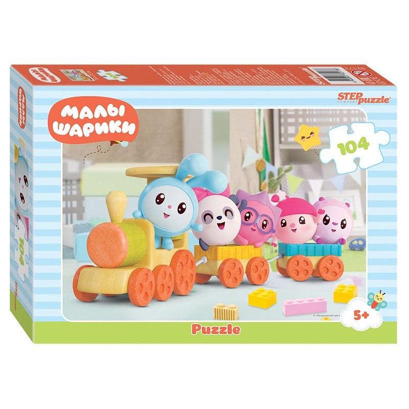 Мозаика "puzzle" 104 "Малышарики" (Мармелад Медиа)