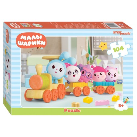 Мозаика "puzzle" 104 "Малышарики" (Мармелад Медиа)