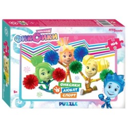 Мозаика "puzzle" 104 "Фиксики" (Аэроплан)