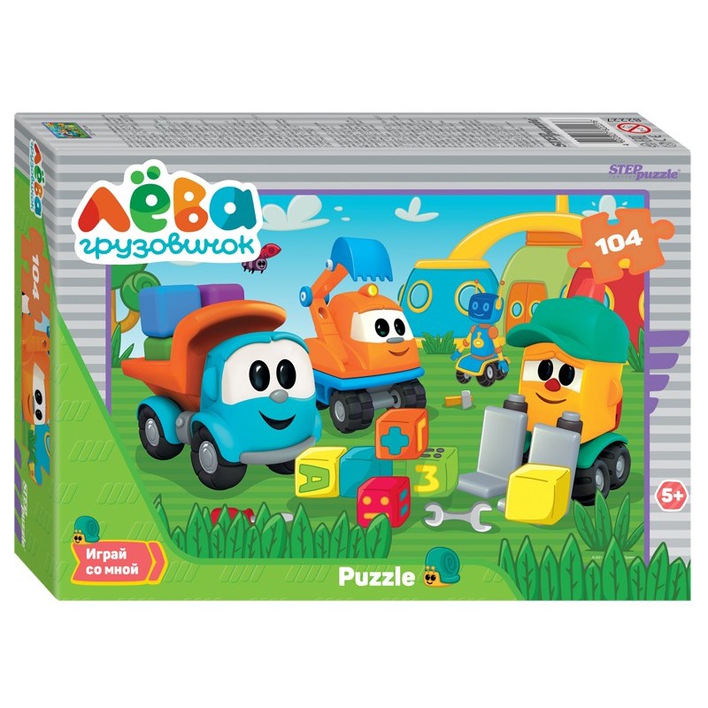 Мозаика "puzzle" 104 "Грузовичок Лёва" (ООО "Первый проект") Мозаика "puzzle" 104 "Грузовичок Лёва" (ООО "Первый проект")