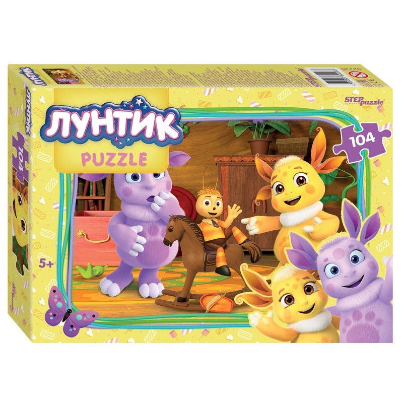 Мозаика "puzzle" 104 "Лунтик (new 1)" (Мельница)