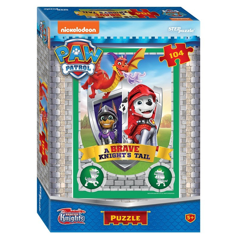 Мозаика "puzzle" 104 "Щенячий патруль (new 1)" (Никелодеон)