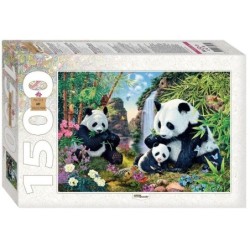 Мозаика "puzzle" 1500 "Панды"