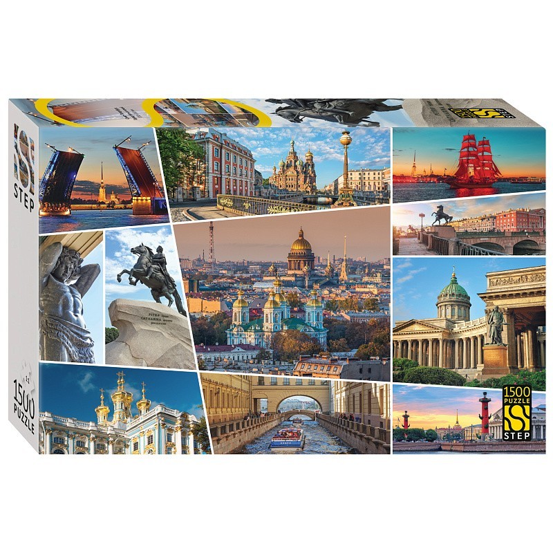 Мозаика "puzzle" 1500 "Санкт-Петербург. Город белых ночей" Мозаика "puzzle" 1500 "Санкт-Петербург. Город белых ночей"