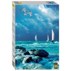 Мозаика "puzzle" 2000 "Море. Чайка"