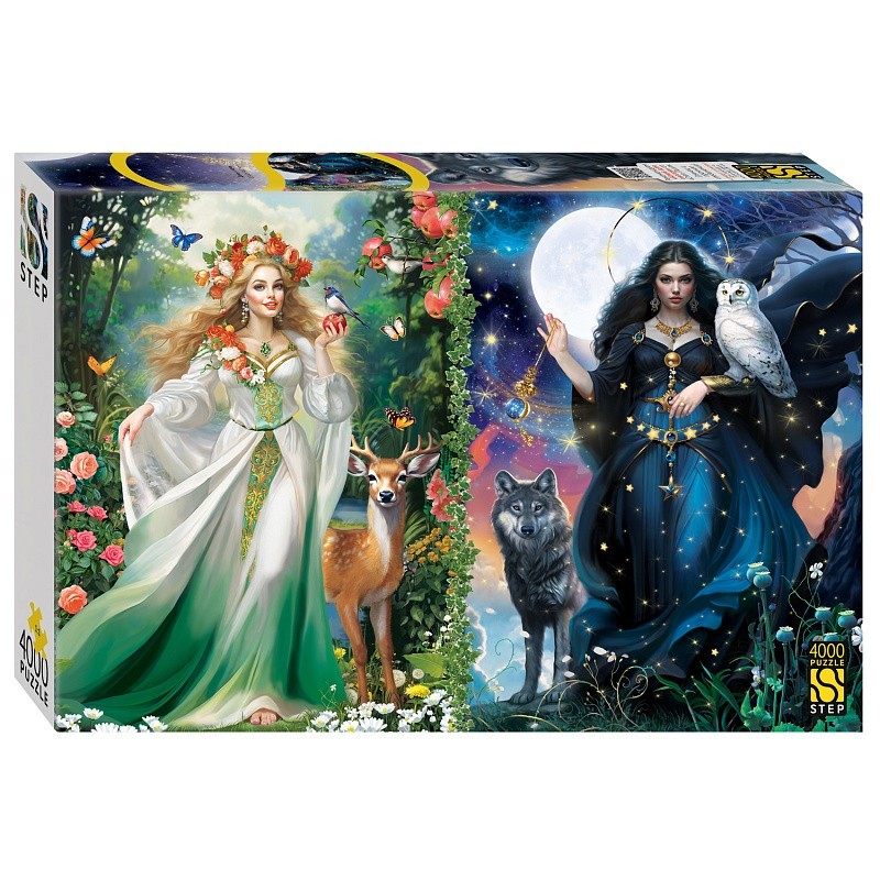 Пазл 4000 "День и ночь"