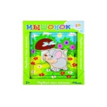 Игра из дерева "Мышонок" (собираем и играем) (Baby Step)