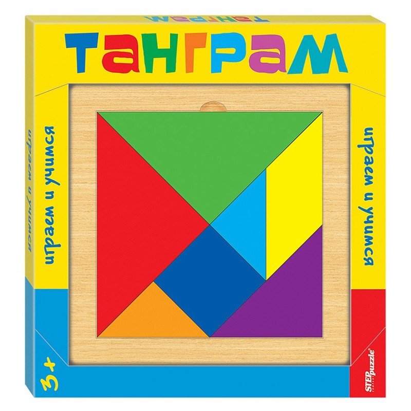 Развивающая игра из дерева "Танграм"