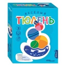 Развивающая игра из дерева "Весёлый тюлень" (Игра-балансир)