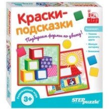 Развивающая игра "Краски-подсказки" (IQ step)