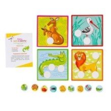 Развивающая игра "Лапы, ноги и хвосты" (IQ step)