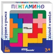 Развивающая игра из дерева "Пентамино" (IQ step)