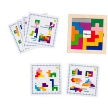 Развивающая игра из дерева "Пентамино" (IQ step)