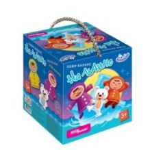 Развивающая игра из дерева "На льдине" (Игра-балансир)