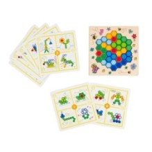 Развивающая игра из дерева "Сотомино" (IQ step)