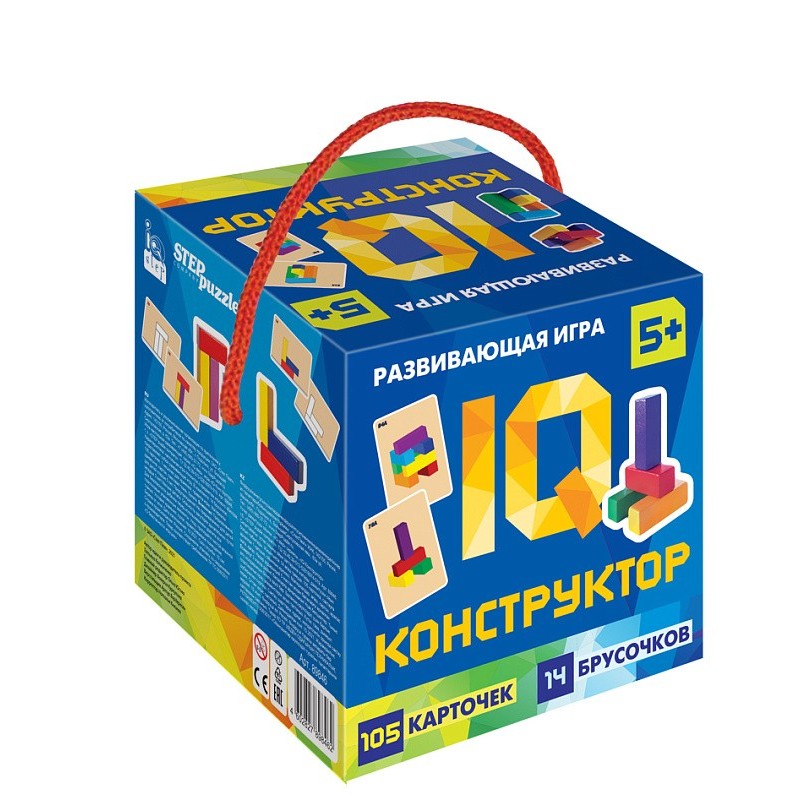 Развивающая игра "IQ-Конструктор" (IQ step)