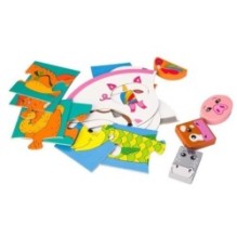 Развивающая игра "На ферме. И пазл, и сортер" (IQ step)