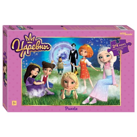 Мозаика "puzzle" maxi 24 "Царевны" (АО "СТС")