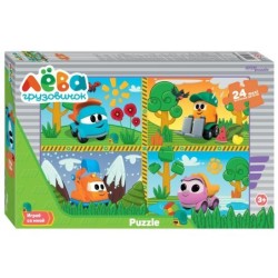 Мозаика "puzzle" maxi 24 "Грузовичок Лёва" (ООО "Первый проект")