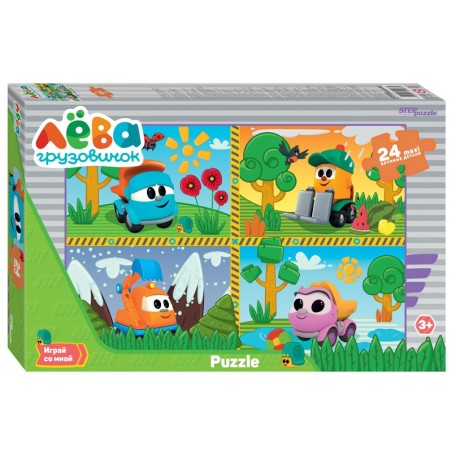 Мозаика "puzzle" maxi 24 "Грузовичок Лёва" (ООО "Первый проект")