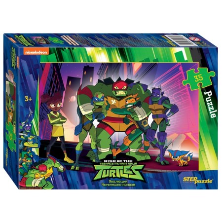 Мозаика "puzzle" 35 "Черепашки Ниндзя" (Никелодеон)