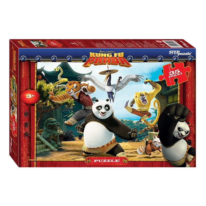 Мозаика "puzzle" 35 MAXI "Кунг-фу Панда" (DreamWorks)