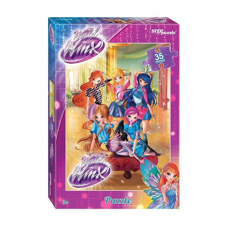 Мозаика "puzzle" 35 MAXI "Winx - 2" (Rainbow)