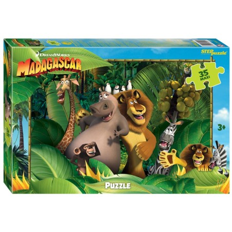 Мозаика "puzzle" 35 MAXI "Мадагаскар - 3" (Dreamworks, Мульти)