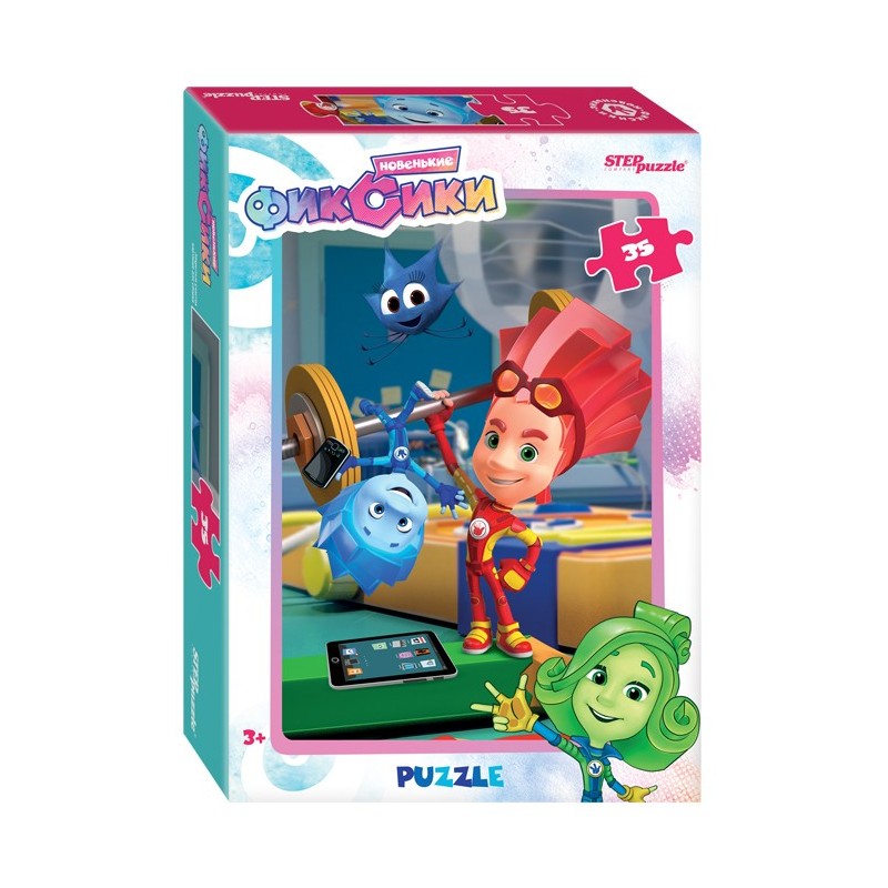 Мозаика "puzzle" 35 "Фиксики" (Аэроплан)