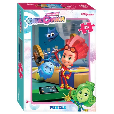 Мозаика "puzzle" 35 "Фиксики" (Аэроплан)