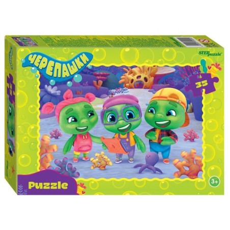 Мозаика "puzzle" 35 "Черепашки" (0+ Медиа)
