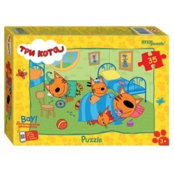 Мозаика "puzzle" 35 "Три кота (new 2)" (АО "СТС")