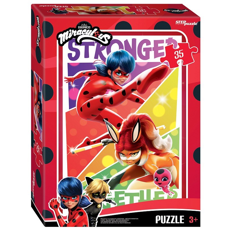 Мозаика "puzzle" 35 "Леди Баг и Супер-Кот" (ZAGTOON – METHOD) Мозаика "puzzle" 35 "Леди Баг и Супер-Кот" (ZAGTOON – METHOD)