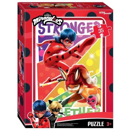 Мозаика "puzzle" 35 "Леди Баг и Супер-Кот" (ZAGTOON – METHOD)