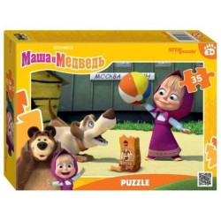 Мозаика "puzzle" 35 "Маша и Медведь. Лесные истории" (Анимаккорд)