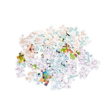 Мозаика "puzzle" 4в1 "Барбоскины" (Мельница)