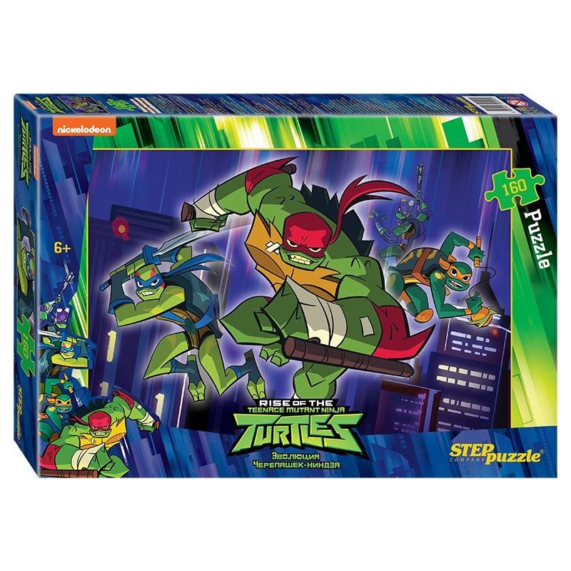 Мозаика "puzzle" 160 "Черепашки Ниндзя" (Никелодеон) Мозаика "puzzle" 160 "Черепашки Ниндзя" (Никелодеон)