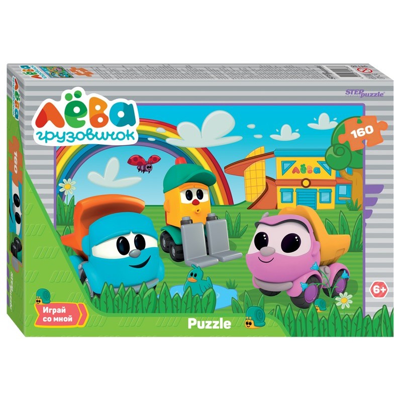 Мозаика "puzzle" 160 "Грузовичок Лёва" (ООО "Первый проект")