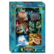 Мозаика "puzzle" 160 "Как приручить дракона - 3" (DreamWorks)